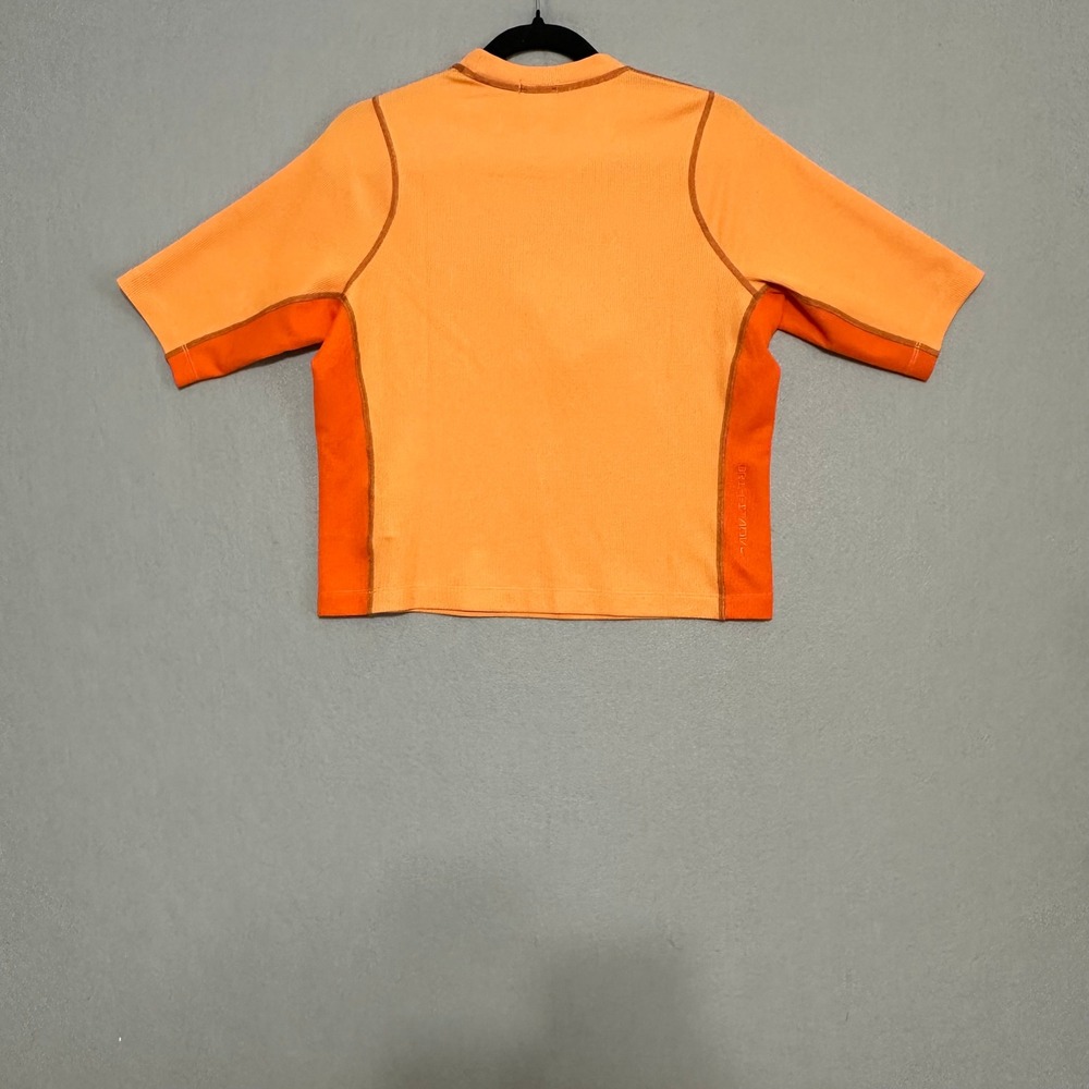 Nike ACG Dri-FIT ADV UV Base Layer Orange Slim Fit Shirt HV0581-833 Womens L - Picture 3 of 9